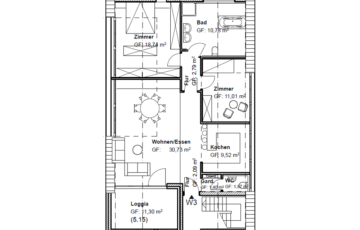 Wohnen in Linkenheim - Wohnung 3