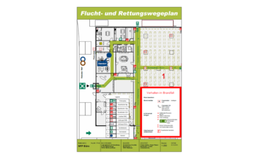 Arbeiten in Wörth am Rhein - Rettungswege